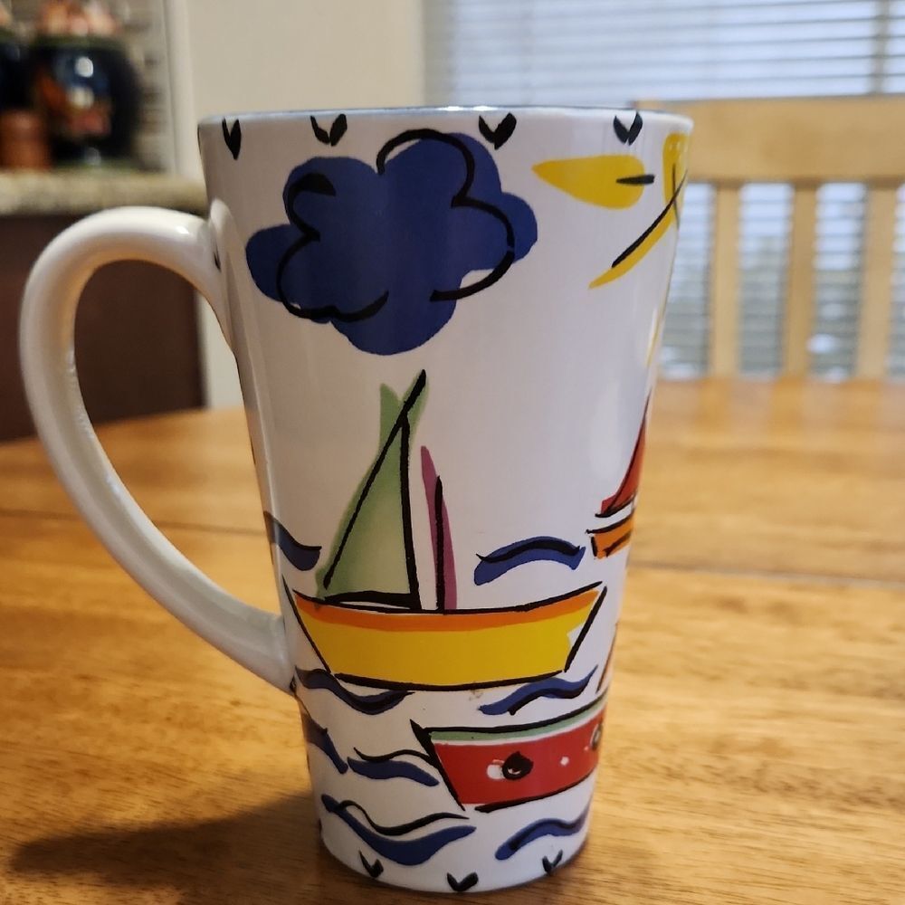 Gibson Multicolor Nautical Mug